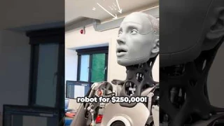 Humanoid robot Ameca for $250,000 | Looks real!