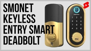 SMONET Keyless  Entry Smart Deadbolt | Door Hardware | Door Locks | Deadbolts