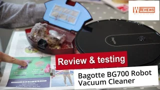 Review and testing of the Bagotte BG700 Robot Vacuum Cleaner, is it any good? is it worth the money?