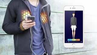 Умная куртка Flexwarm: одежда с климат-контролем— умная одежда, управляемая со смартфона/Kickstarter
