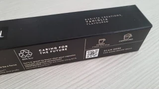 Nespresso Vaniglia Flavoured Barista Creations Coffee Unboxing 2023