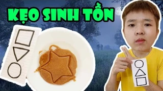 Ăn Gì Mùa Dịch #44: Làm Kẹo Sinh Tồn Giống Phim Trò Chơi Con Mực | #Shorts