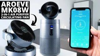 AROEVE MK08W REVIEW: This Air Purifier Is On Another Level!
