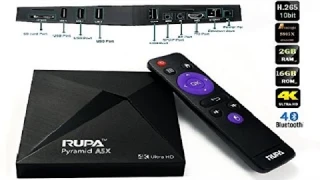 RUPA Ryramid A5X 2G/16G Android 6.0 Amlogic S905X Quad Core TV Box