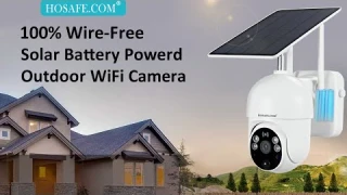 HOSAFE Solar Security Camera RBX-S40 Tutorial Video