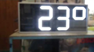 Часы для улицы (700х300х60мм)