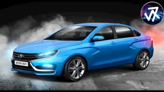 Новая Lada Vesta получит вертикальный сенсорный экран, как у Tesla