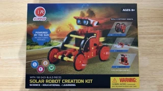 Best STEM Toy CIRO GP Toys STEM Educational 12-in-1 Solar Robot Toys Unboxing Review Gift Science