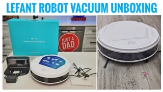 Review Lefant Robot Vacuum Cleaner UNBOXING M210