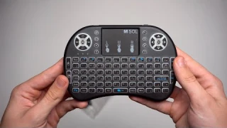 Mini Keyboard Backlit - Обзор беспроводной мини клавиатуры
