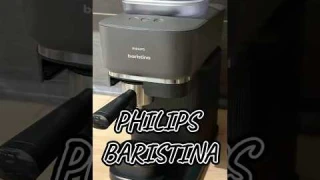 PHILIPS BAR300/60 Baristina Espressomaschine Schwarzgrau @Philips @InfluensterVox