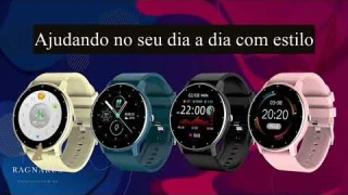 Review novo smartwatch LIGE 2021!!