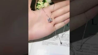 Women's Fashion Sterling Silver Exquisite Smart Six Pointed Star Pendant Necklace