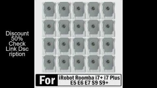 For iRobot Roomba i7+ i7 plus E5 E6 E7 S9 S9+ Dust bag Accessories robot Vacuum Cleaner bags Replace