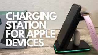 3 in 1 Wireless Charging Station for Apple Devices