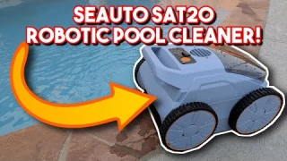 Seauto SAT20 Robotic Pool Cleaner - Unbox and Review