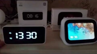 Xiaomi Smart Clock 4" сенсорный экран с динамиком и Xiaomi Smart Alarm умный будильник