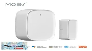 MoesHouse Tuya ZigBe Smart Window Door Gate Sensor Detector App Remote Control Review