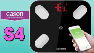 УМНЫЕ SMART ВЕСЫ GASON S4 НАПОЛЬНЫЕ ЭЛЕКТРОННЫЕ ВЕСЫ С АЛИЭКСПРЕСС