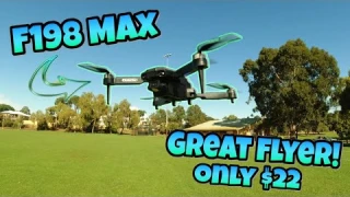 Great Flyer for BEGINNERS | F198 MAX Brushless Drone Review