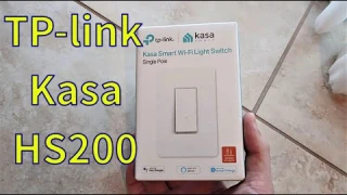 如何安裝和設定網路智能開關? (How to install and setup WIFI Smart Switch?) (TP-link Kasa HS200)