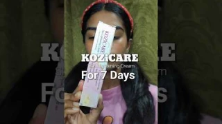 KOZICARE Skin Lightening Cream For 7 Days | Pharmacy Cream #7daychallenge