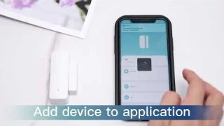 Tuya Smart WiFi Door Sensor Door Open  Closed Detectors App  Alert Security Alarm  Alexa Google Home