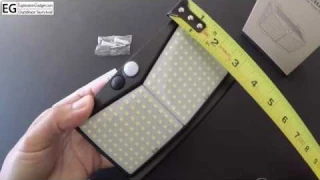 🌞208 LEDs Outdoor Solar Light Demo🌞