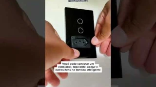 🔌 Muito Fácil -- Instalar interruptor inteligente com tomada 👨🏻‍🔧 #casainteligente #Alexa