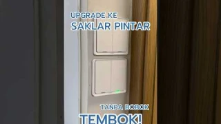 Pake ARBIT Zigbee Wall Switch, tanpa kabel netral dan tinggal plug & play, tau-tau jadi smart home👏