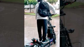 80 mph electric scooter. #electricscooter #hyperscooter #electricvehicle