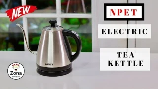 NPET ❤️   Electric Digital Gooseneck Tea Kettle - Review  ✅