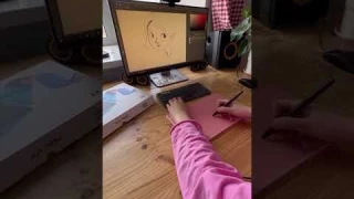 Обзор графического планшета XPPen Deco L от иллюстратора Инны Гревцевой