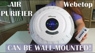 Webetop Air Purifier🍀 Wall-Mounted or Floor 6-in-1 REVIEW👈