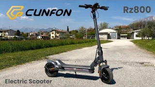 Cunfon RZ800 - The Futuristic Electric Scooter 1200W Power , Top Speed 50 km/h