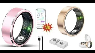 Smart Ring Fitness Tracker VS Jojovenusmall Smart Ring Health Tracker