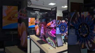 ONLY SAMSUNG OLED S90D 144Hz REFRESH RATE GAMING TV 2024 #superamoleddisplay #superdisplay #samsung