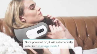 Using Breo iNeck 3 Neck Massager