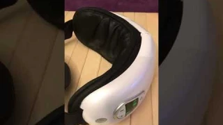 Массажер для глаз электрический, Вибромассажер для лица, Беспроводные очки с подогревом