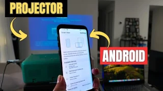 How to connect a projector to Android Phone