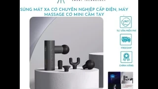 [XIAOMI WOLONOW] Máy Mát Xa Cơ Chuyên Nghiệp không dây, Máy Massage Đa Năng Mini Cầm Tay
