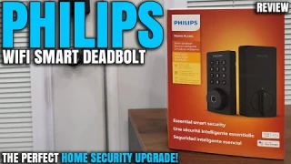 The Perfect Home Security Upgrade! | Philips HomeAccess Smart Deadbolt Review