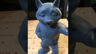 #3Д печать на заказ #softed.su 3Д печать собаки сиба ину