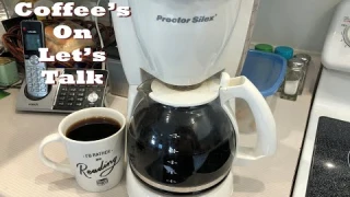 Review Of Proctor Silex 12 Cup Coffee Maker Model #49319 👍❓👎❓☕😀