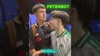 Clix fights Peterbot in Real Life | #fortnite #fncs #peterbot #clix #irl