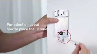 How to install smonet Keyless Entry Door Lock with fingerprint