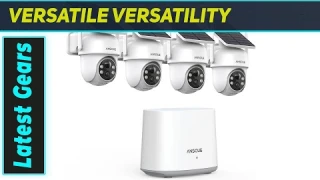 ANSQUE GU01 Solar Security Camera: Best No-Fee System?
