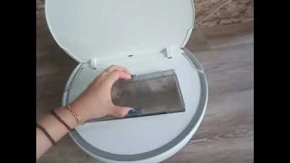 Как извлечь и открыть контейнер пылесборник у робота пылесоса Xiaomi vacuum-mop 2
