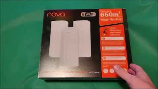 Tenda MX12 (3 pack) mesh router - unboxing