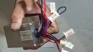 контроллер двигателя MY1018 (для эл.велосипеда). Как подключить.